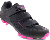 Zapatilla Ciclismo MTB Spiuk Rocca Evo Negro Mate/Fucsia